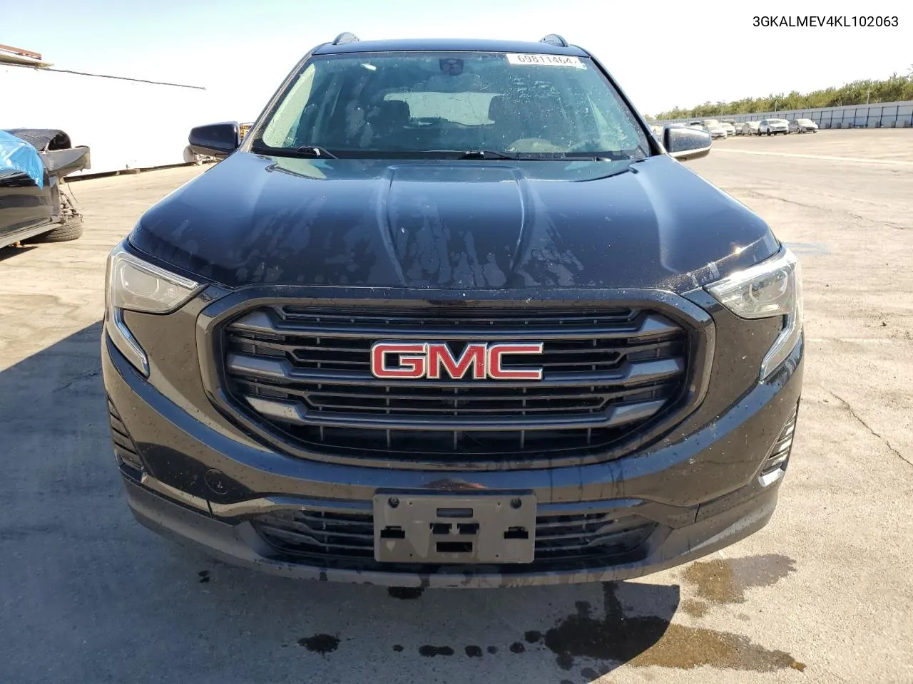 2019 GMC Terrain Sle VIN: 3GKALMEV4KL102063 Lot: 69811464