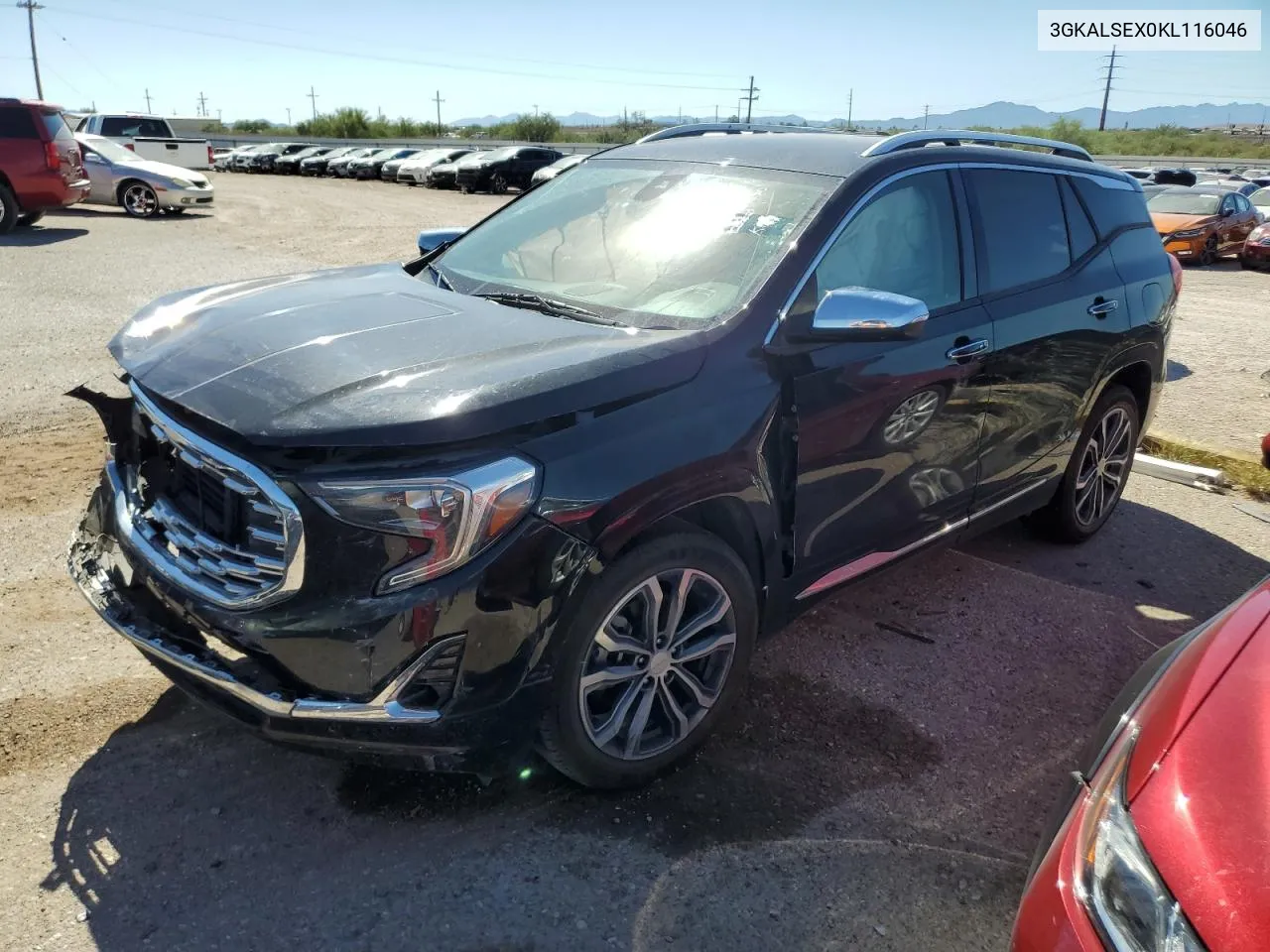 2019 GMC Terrain Denali VIN: 3GKALSEX0KL116046 Lot: 69817754