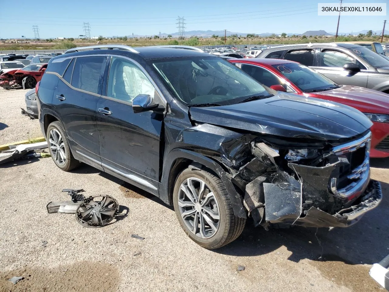 2019 GMC Terrain Denali VIN: 3GKALSEX0KL116046 Lot: 69817754