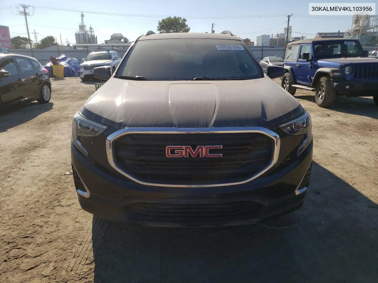 2019 GMC Terrain Sle VIN: 3GKALMEV4KL103956 Lot: 69898184