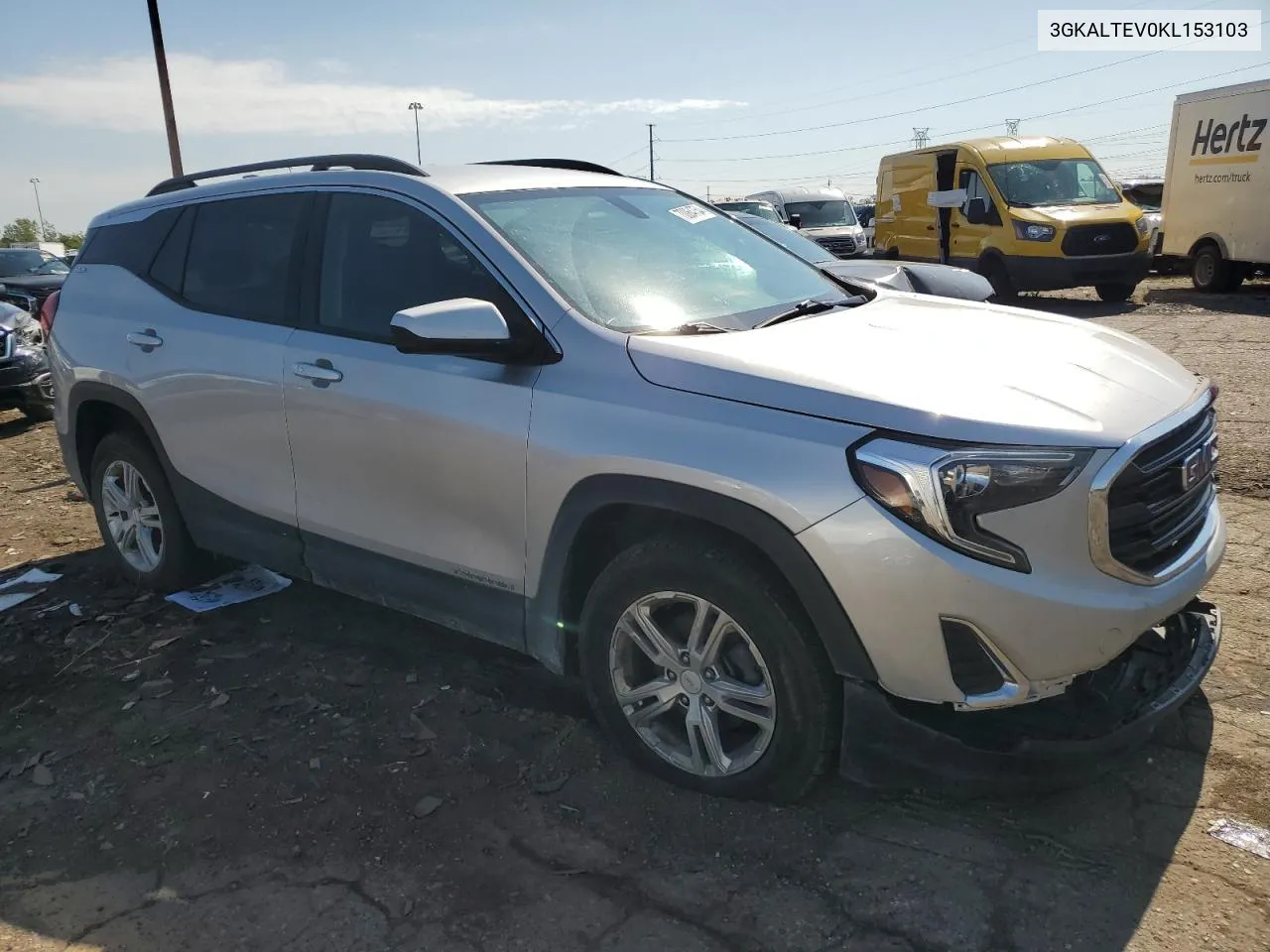 2019 GMC Terrain Sle VIN: 3GKALTEV0KL153103 Lot: 70064754