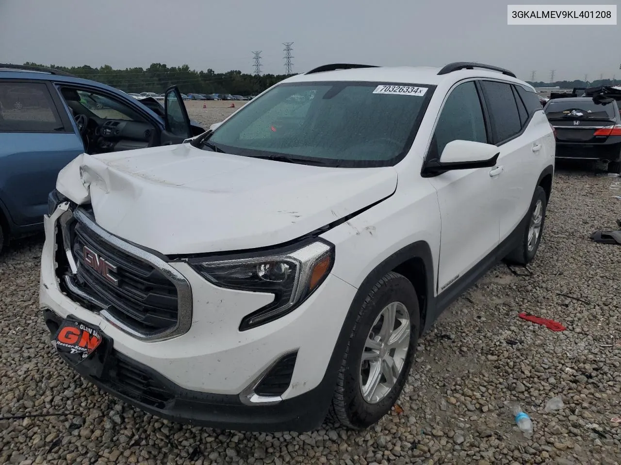 3GKALMEV9KL401208 2019 GMC Terrain Sle