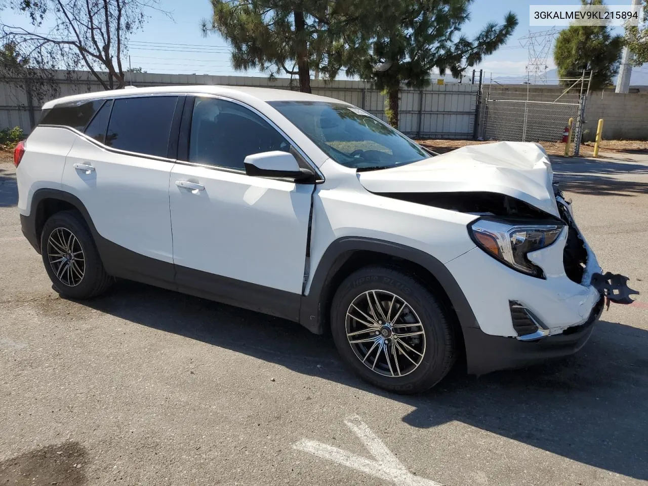 3GKALMEV9KL215894 2019 GMC Terrain Sle