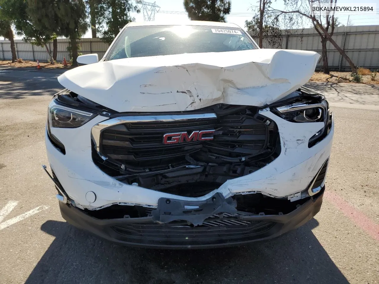 3GKALMEV9KL215894 2019 GMC Terrain Sle