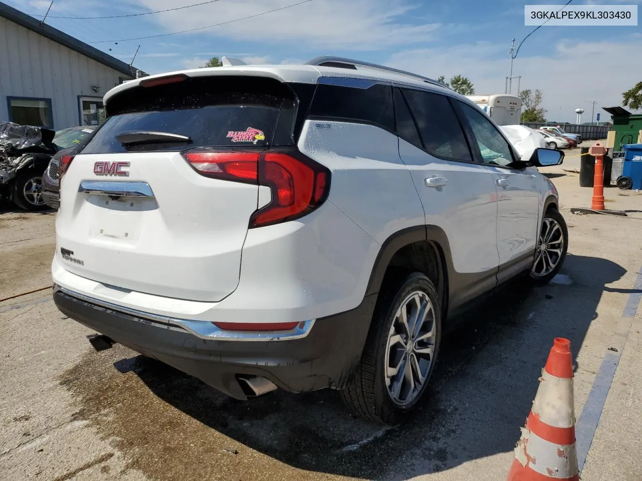 2019 GMC Terrain Slt VIN: 3GKALPEX9KL303430 Lot: 70504524