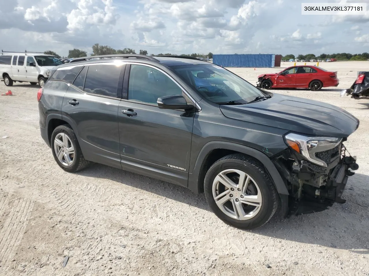 2019 GMC Terrain Sle VIN: 3GKALMEV3KL377181 Lot: 70561814