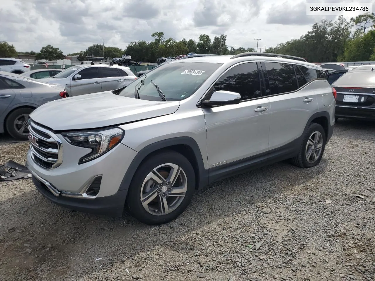 2019 GMC Terrain Slt VIN: 3GKALPEV0KL234786 Lot: 70624794