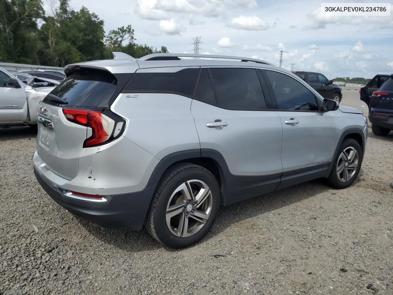 2019 GMC Terrain Slt VIN: 3GKALPEV0KL234786 Lot: 70624794