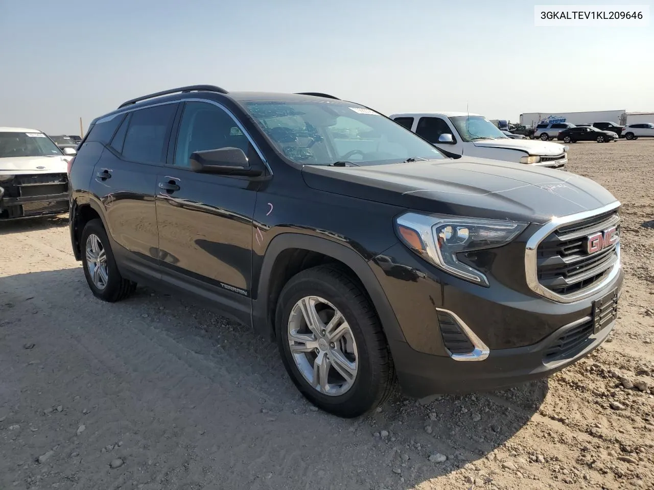 2019 GMC Terrain Sle VIN: 3GKALTEV1KL209646 Lot: 70663094