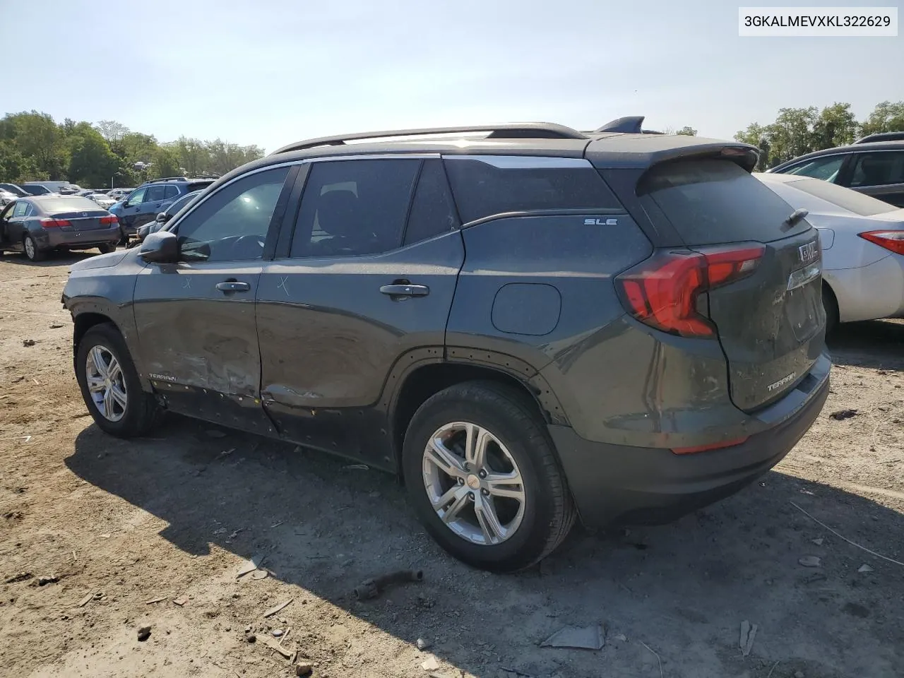 3GKALMEVXKL322629 2019 GMC Terrain Sle