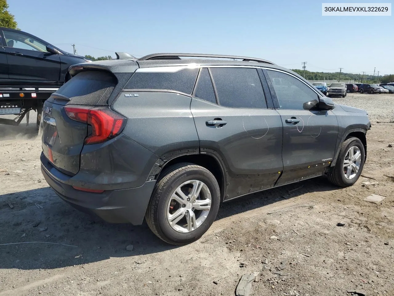 3GKALMEVXKL322629 2019 GMC Terrain Sle