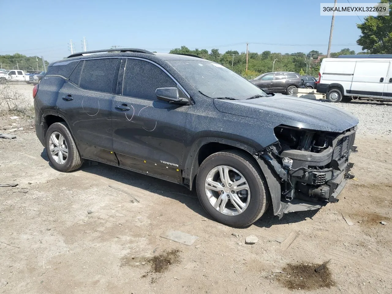 2019 GMC Terrain Sle VIN: 3GKALMEVXKL322629 Lot: 70669844