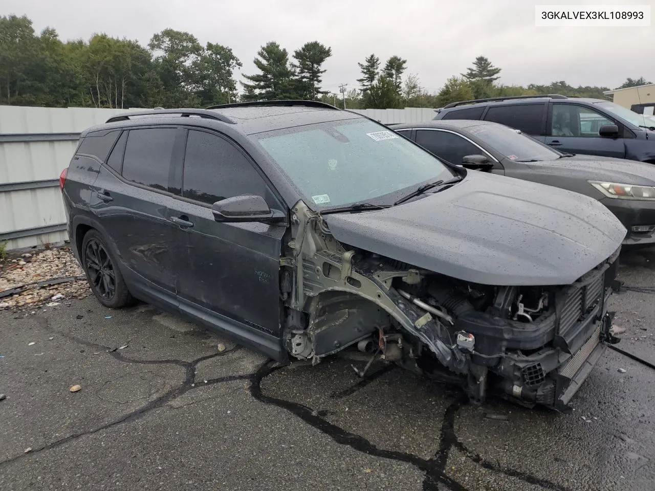 2019 GMC Terrain Slt VIN: 3GKALVEX3KL108993 Lot: 70978514