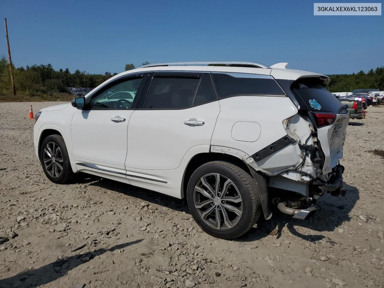 2019 GMC Terrain Denali VIN: 3GKALXEX6KL123063 Lot: 71152924