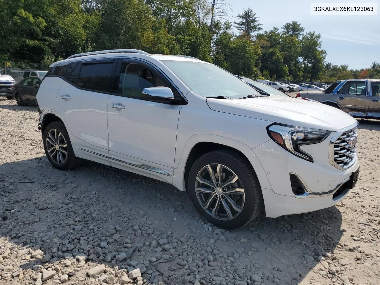 2019 GMC Terrain Denali VIN: 3GKALXEX6KL123063 Lot: 71152924