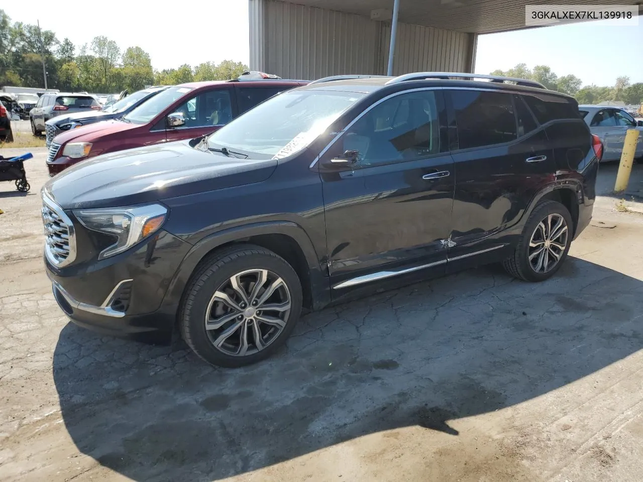 2019 GMC Terrain Denali VIN: 3GKALXEX7KL139918 Lot: 71198264