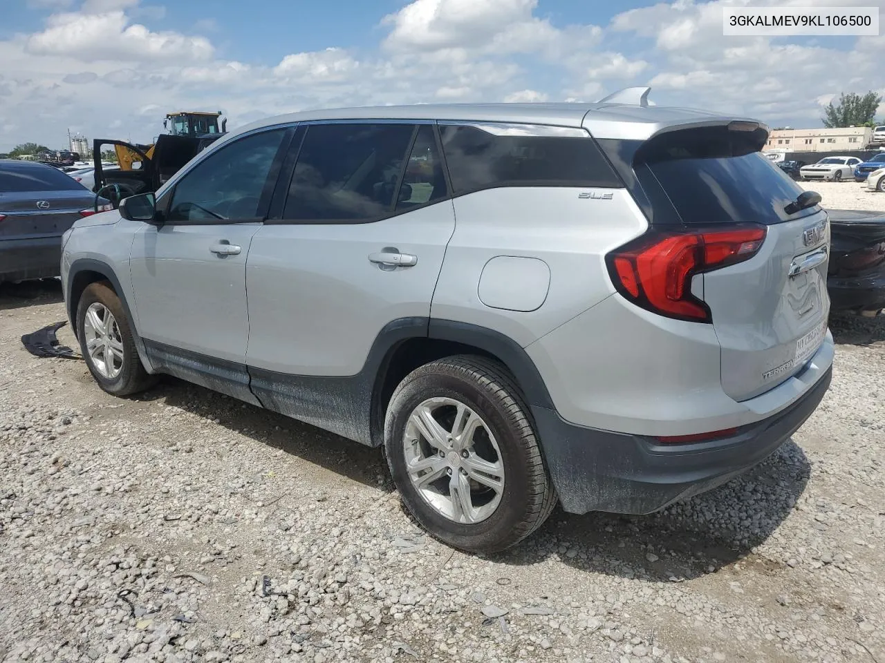 2019 GMC Terrain Sle VIN: 3GKALMEV9KL106500 Lot: 71374334