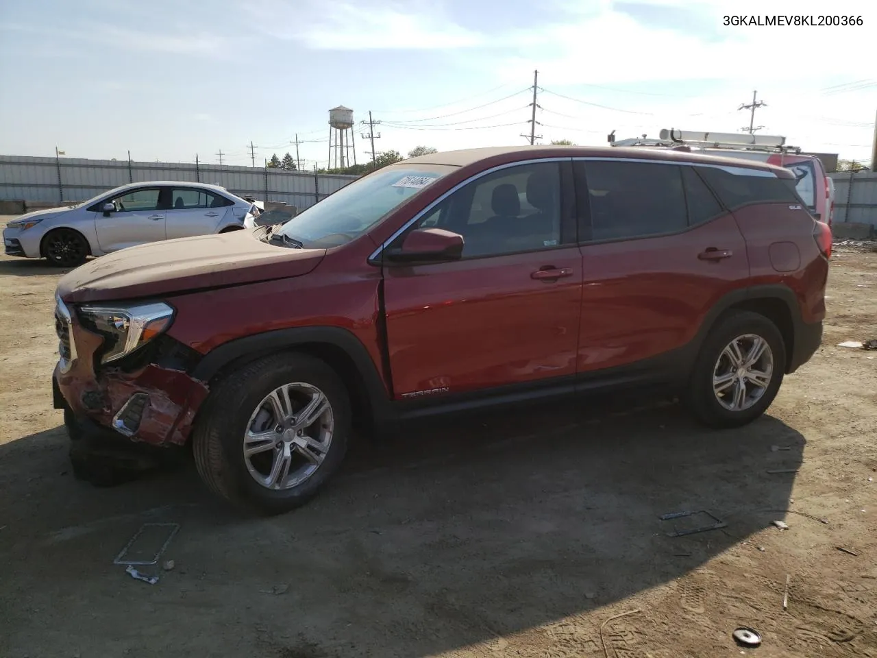 2019 GMC Terrain Sle VIN: 3GKALMEV8KL200366 Lot: 71614064