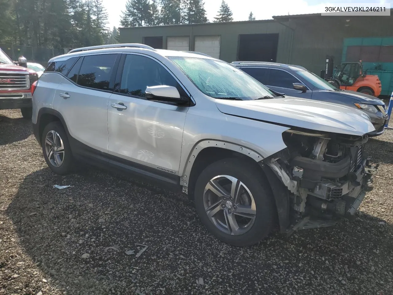 2019 GMC Terrain Slt VIN: 3GKALVEV3KL246211 Lot: 71657544