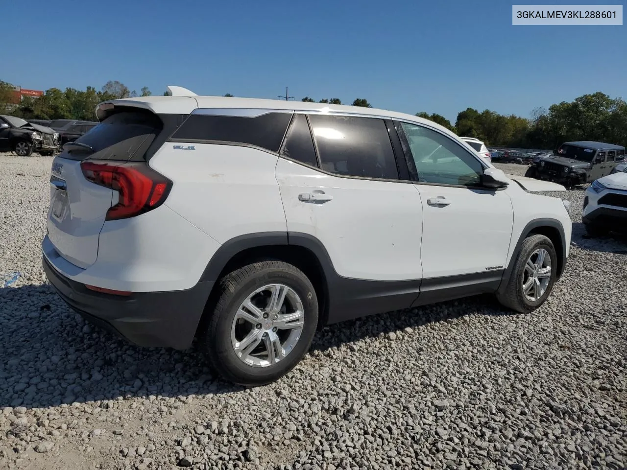 2019 GMC Terrain Sle VIN: 3GKALMEV3KL288601 Lot: 71858364