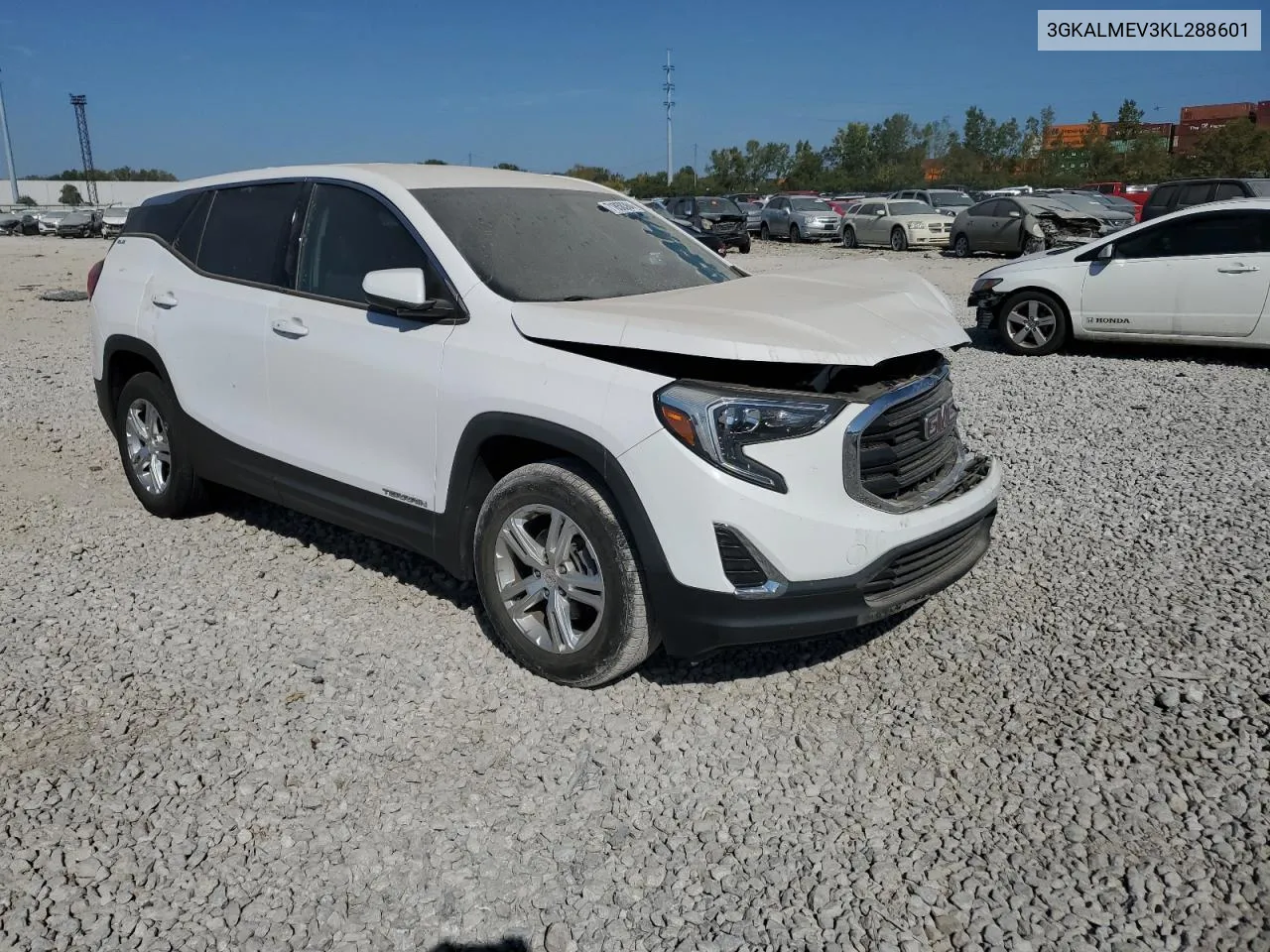 2019 GMC Terrain Sle VIN: 3GKALMEV3KL288601 Lot: 71858364