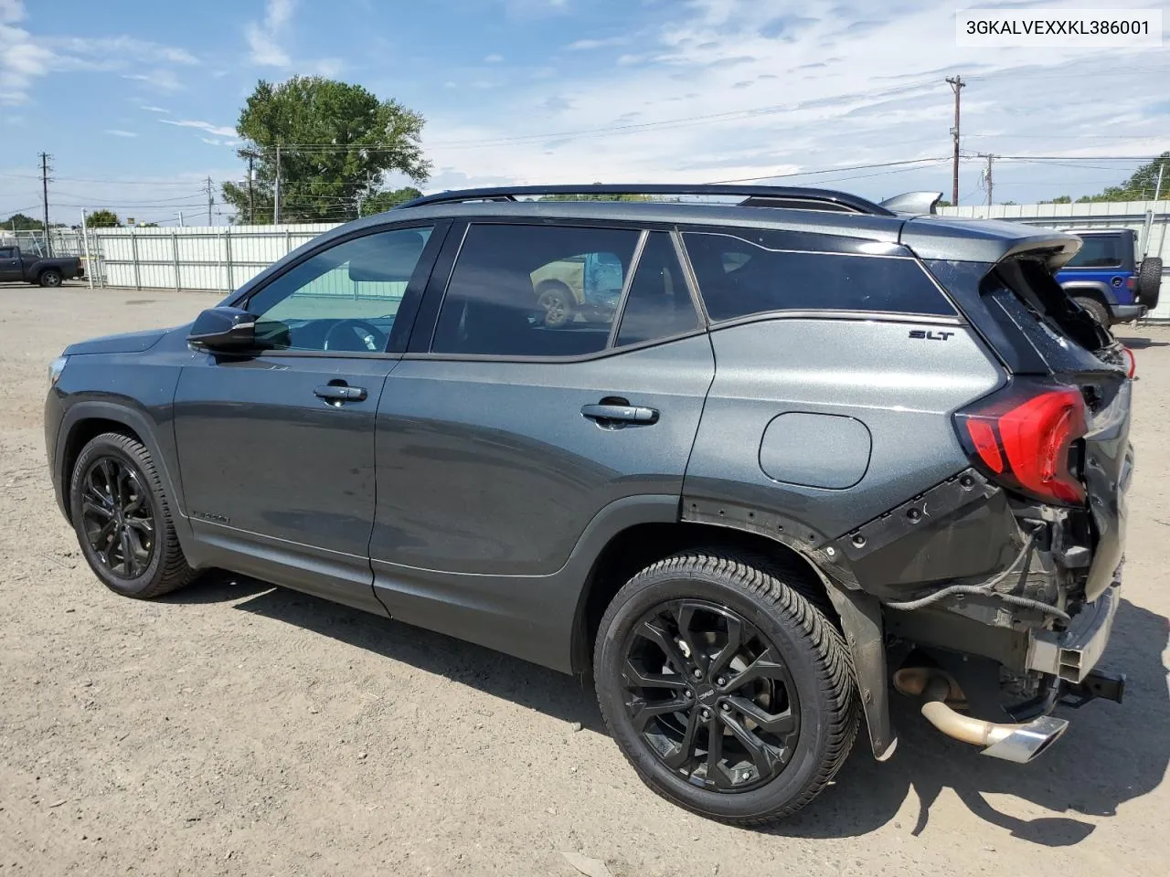 2019 GMC Terrain Slt VIN: 3GKALVEXXKL386001 Lot: 71976574