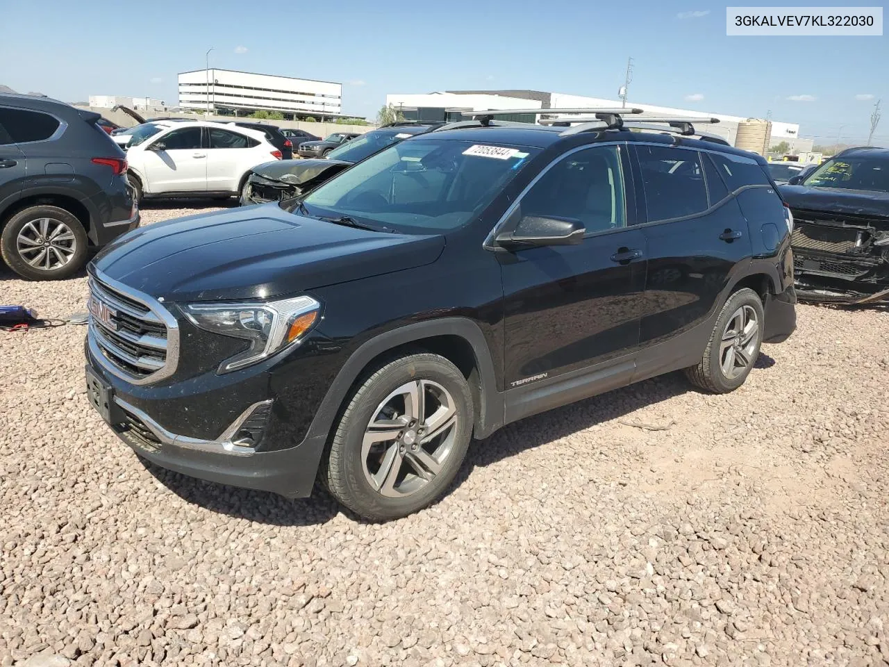 2019 GMC Terrain Slt VIN: 3GKALVEV7KL322030 Lot: 72053844