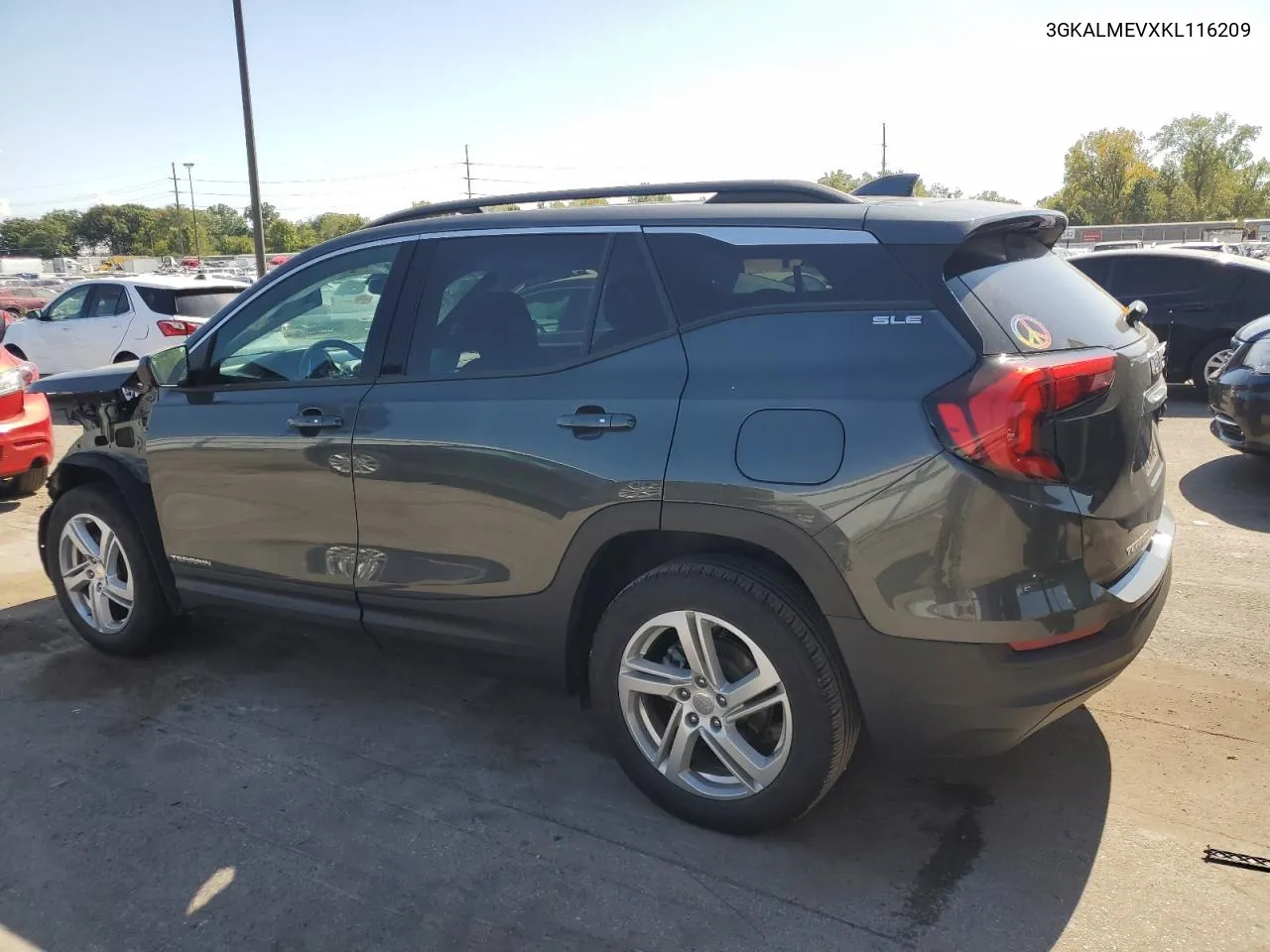 3GKALMEVXKL116209 2019 GMC Terrain Sle