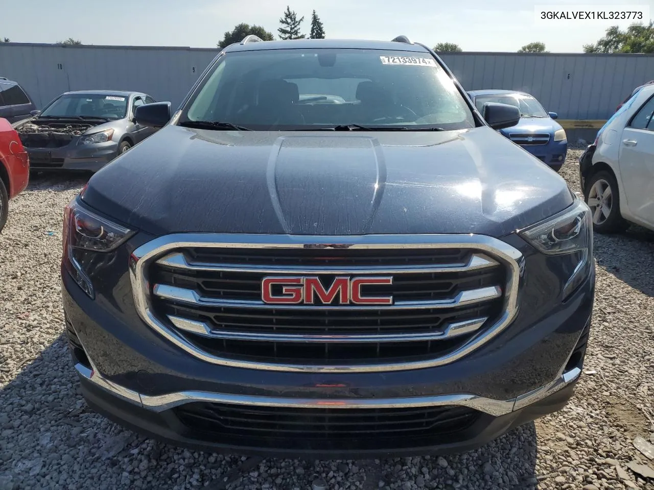 2019 GMC Terrain Slt VIN: 3GKALVEX1KL323773 Lot: 72133974