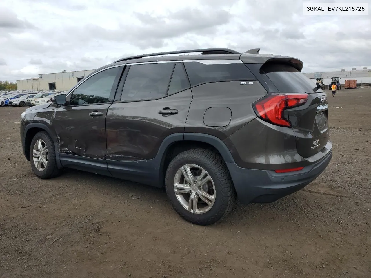 2019 GMC Terrain Sle VIN: 3GKALTEV7KL215726 Lot: 72218274