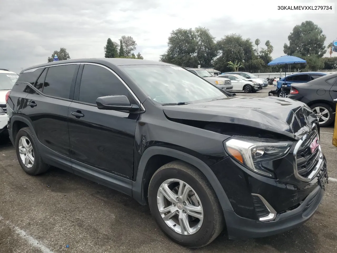 3GKALMEVXKL279734 2019 GMC Terrain Sle