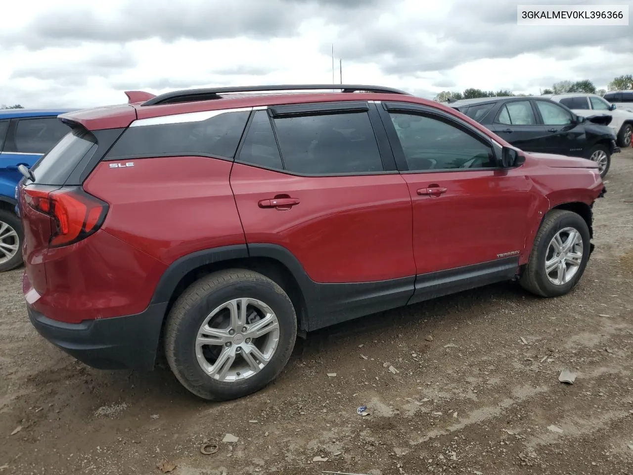 2019 GMC Terrain Sle VIN: 3GKALMEV0KL396366 Lot: 72405394