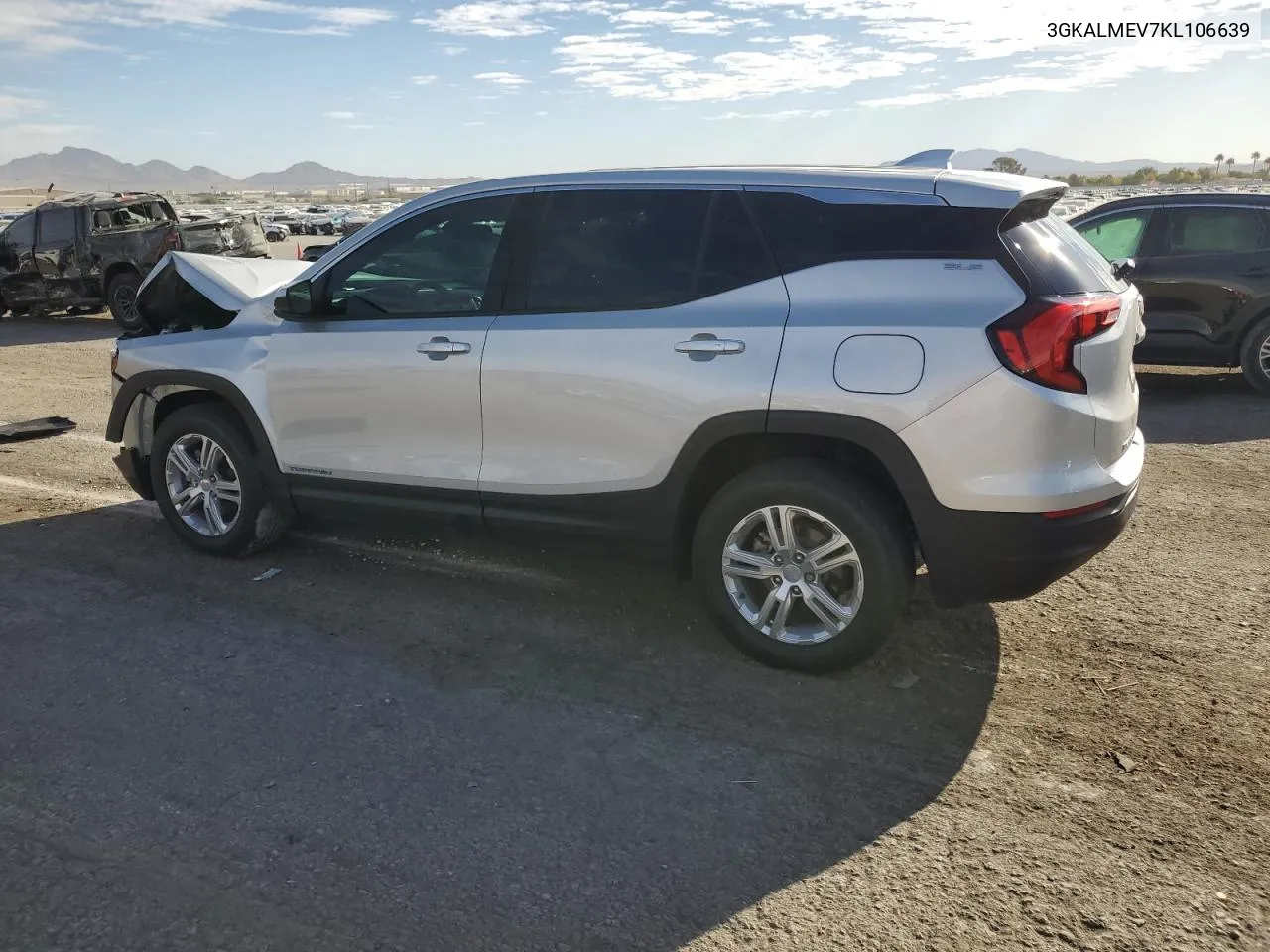 2019 GMC Terrain Sle VIN: 3GKALMEV7KL106639 Lot: 72468964