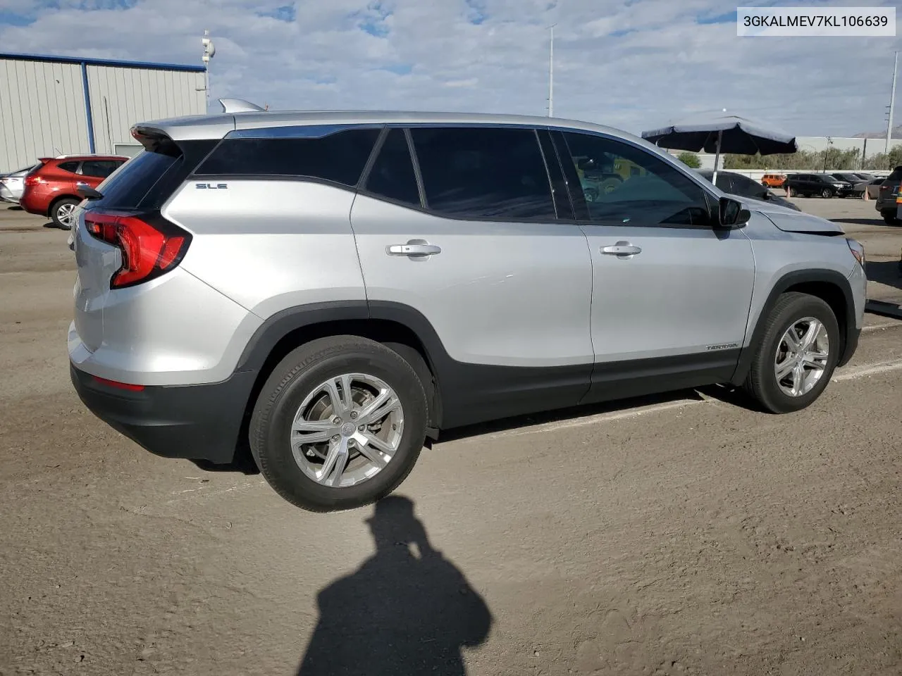 3GKALMEV7KL106639 2019 GMC Terrain Sle