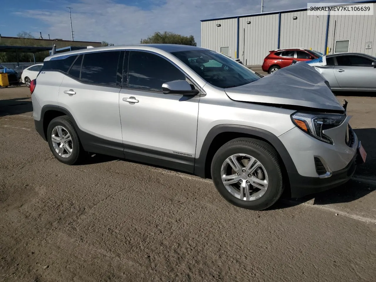 2019 GMC Terrain Sle VIN: 3GKALMEV7KL106639 Lot: 72468964