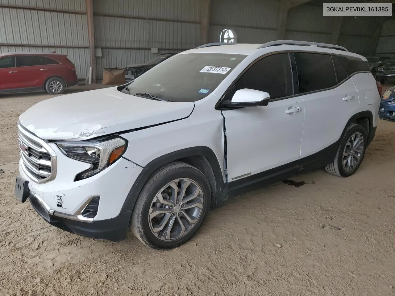 2019 GMC Terrain Slt VIN: 3GKALPEV0KL161385 Lot: 72637314