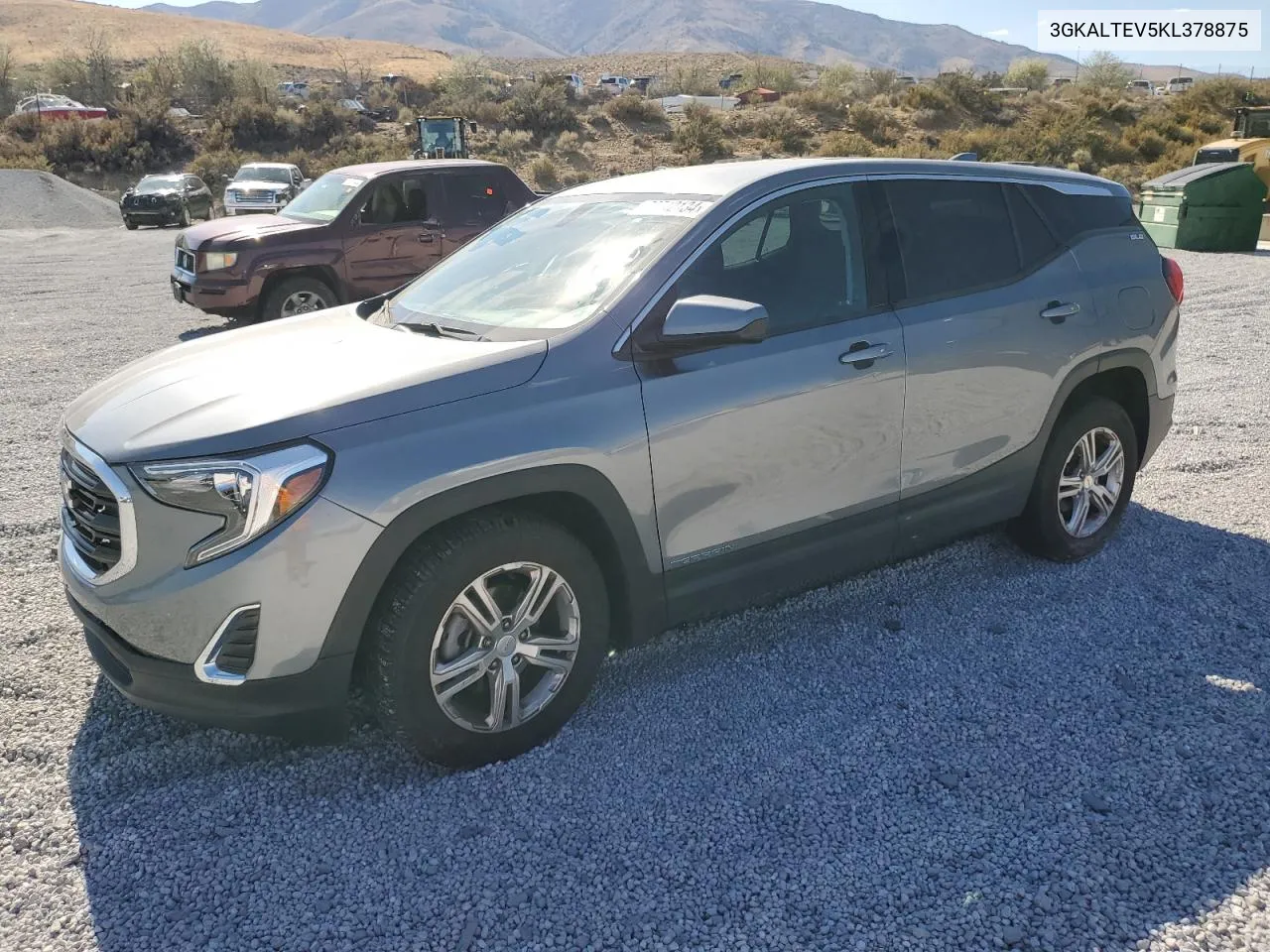 2019 GMC Terrain Sle VIN: 3GKALTEV5KL378875 Lot: 72742134