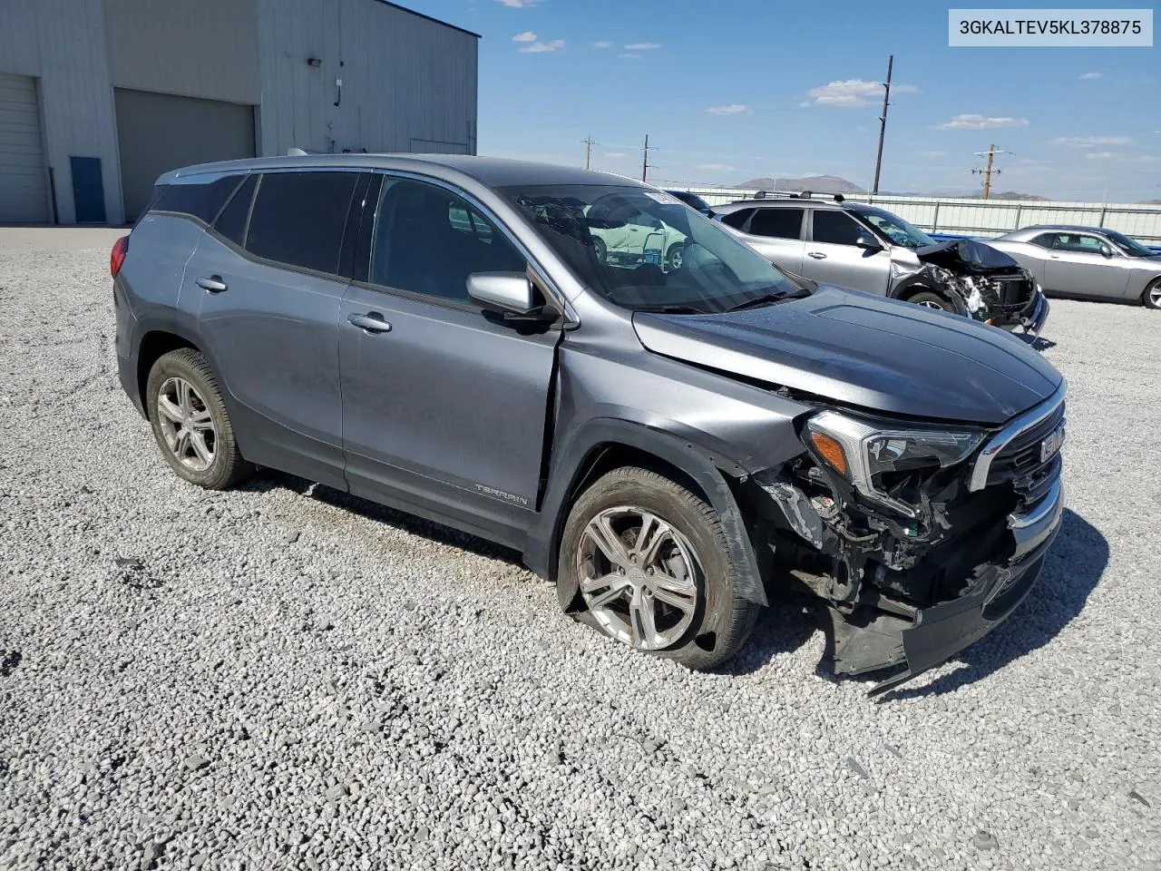 2019 GMC Terrain Sle VIN: 3GKALTEV5KL378875 Lot: 72742134