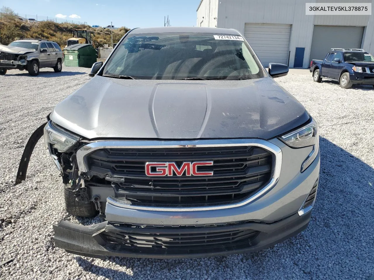 2019 GMC Terrain Sle VIN: 3GKALTEV5KL378875 Lot: 72742134