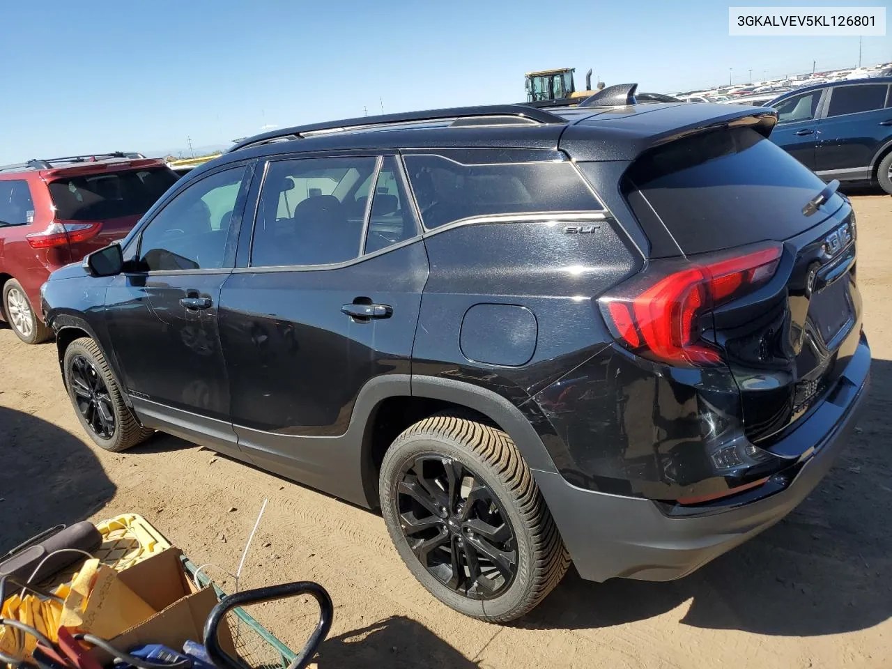 2019 GMC Terrain Slt VIN: 3GKALVEV5KL126801 Lot: 72972424