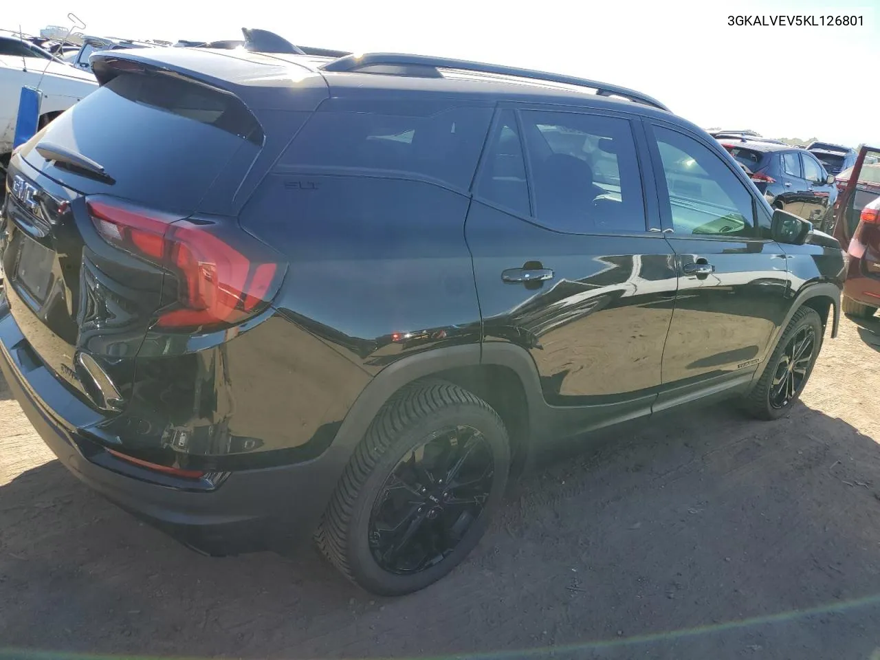 2019 GMC Terrain Slt VIN: 3GKALVEV5KL126801 Lot: 72972424