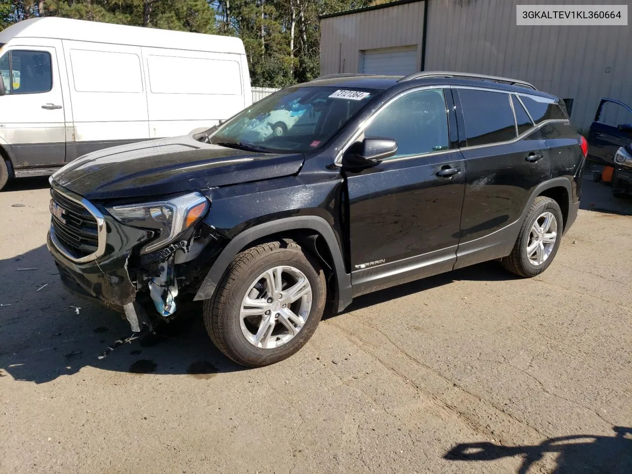 2019 GMC Terrain Sle VIN: 3GKALTEV1KL360664 Lot: 73121364