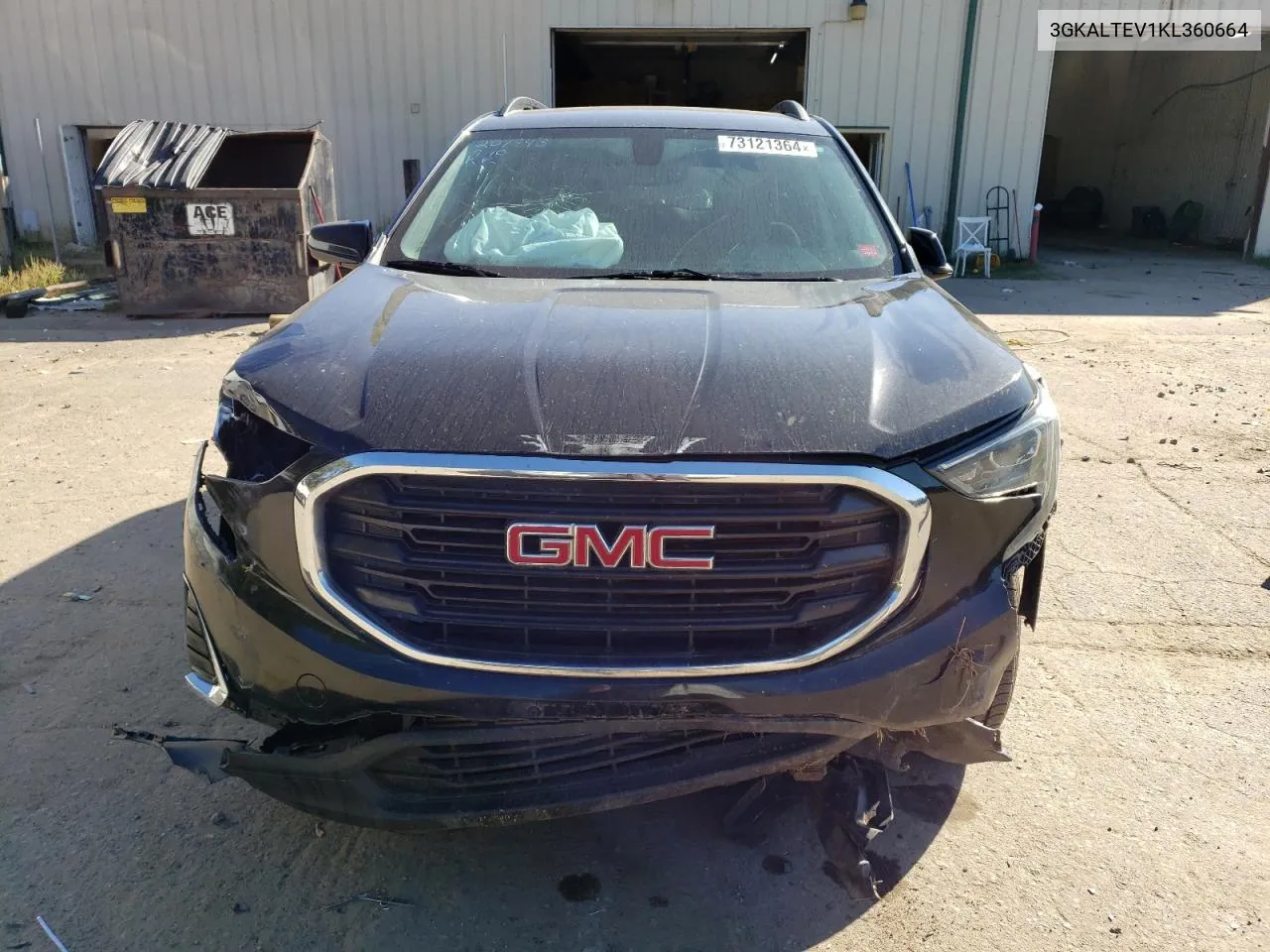 2019 GMC Terrain Sle VIN: 3GKALTEV1KL360664 Lot: 73121364