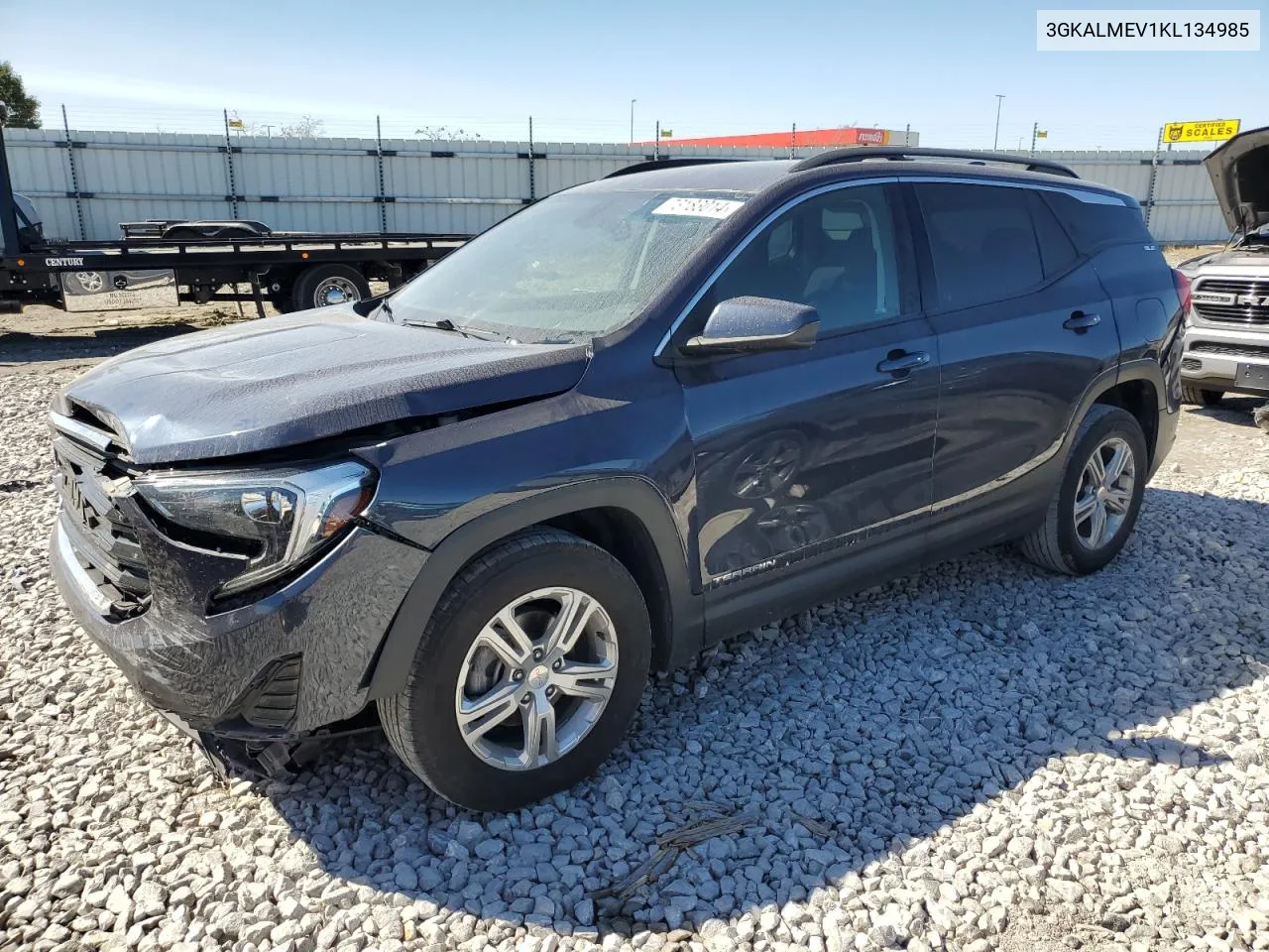 2019 GMC Terrain Sle VIN: 3GKALMEV1KL134985 Lot: 73183014