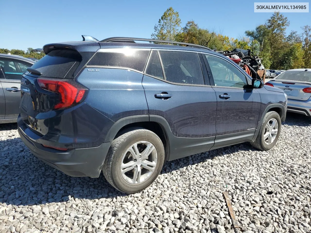 3GKALMEV1KL134985 2019 GMC Terrain Sle