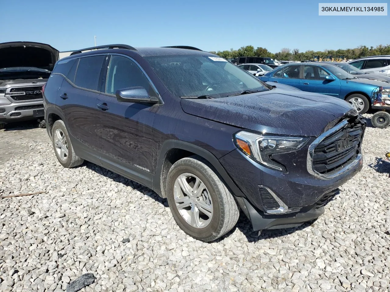 2019 GMC Terrain Sle VIN: 3GKALMEV1KL134985 Lot: 73183014