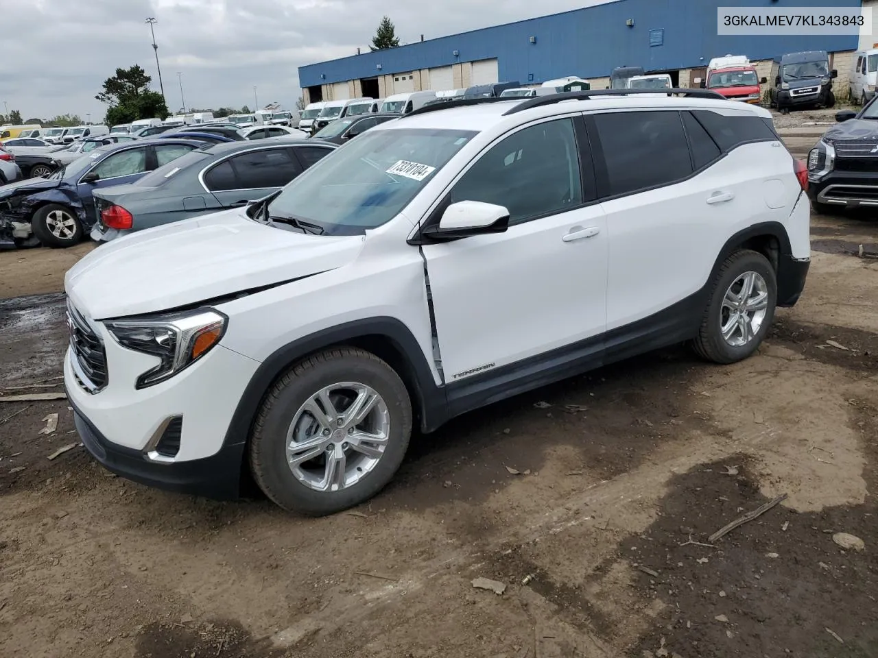 3GKALMEV7KL343843 2019 GMC Terrain Sle