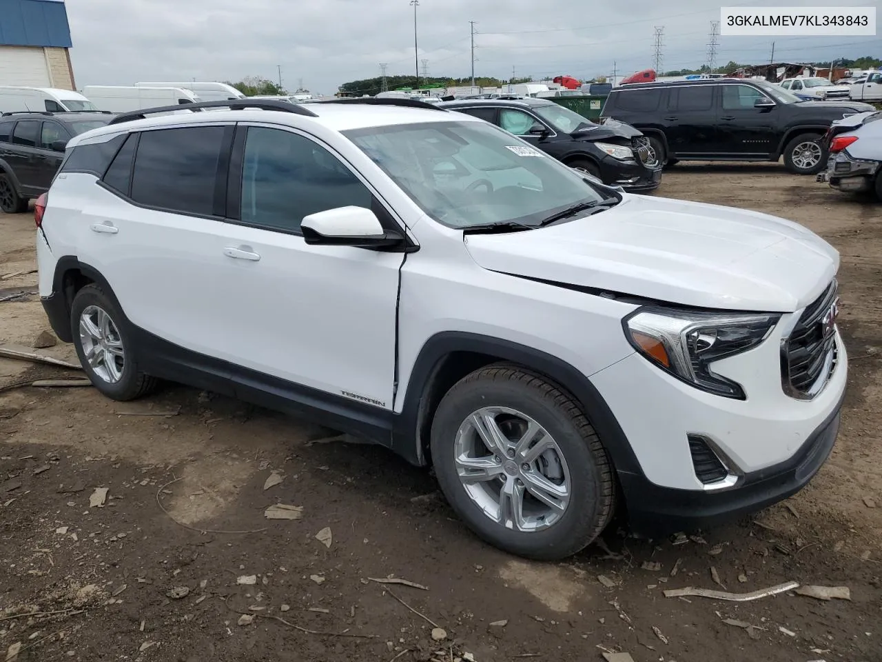 3GKALMEV7KL343843 2019 GMC Terrain Sle