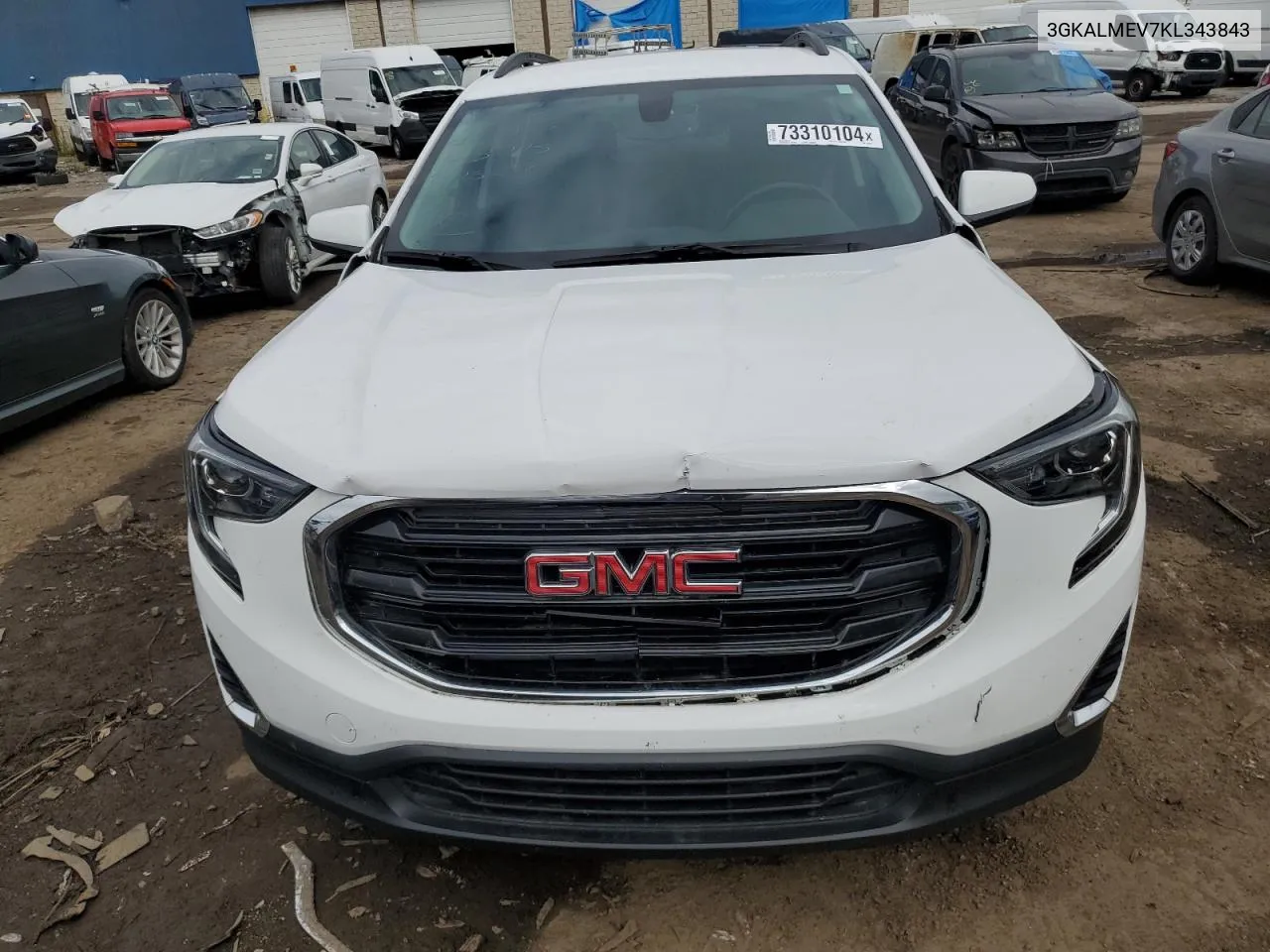 3GKALMEV7KL343843 2019 GMC Terrain Sle