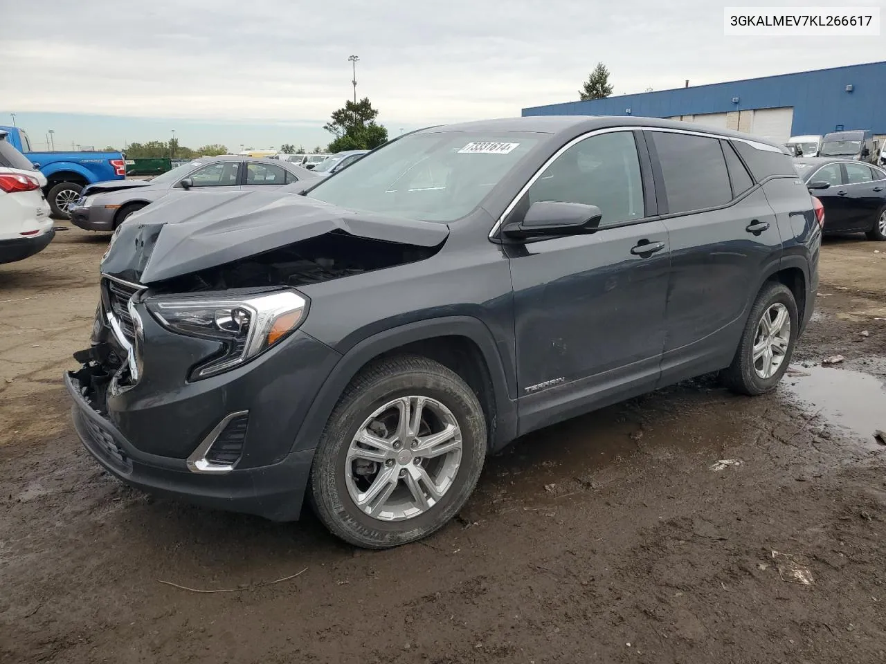 3GKALMEV7KL266617 2019 GMC Terrain Sle